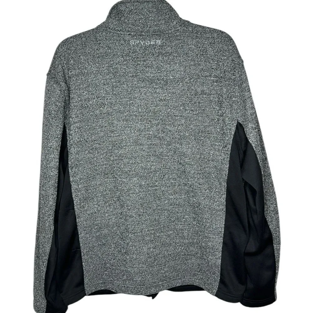 Spyder Core Full Zip Athletic Fit Jacket. Size Large. - Picture 6 of 9